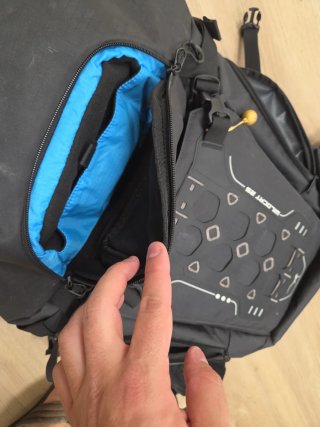 Mochila Mosko Moto Wildcat 25 Negra