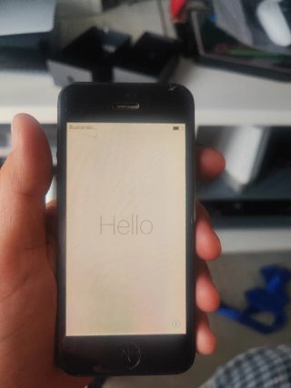 iPhone 5 Apple Negro/Plateado