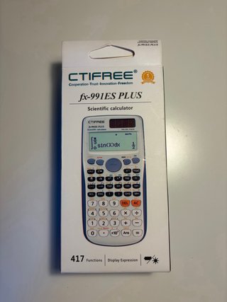 Calculadora Científica CTIFREE FX-991ES Plus Nueva
