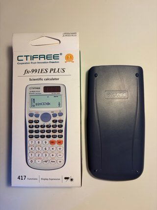 Calculadora Científica CTIFREE FX-991ES Plus Nueva