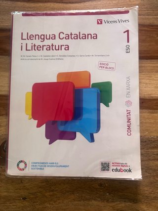 LLENGUA CATALANA I LITERATURA 1 BL (COMUNITAT EX)