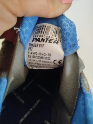 Zapatos de seguridad Panter Beige/Gris