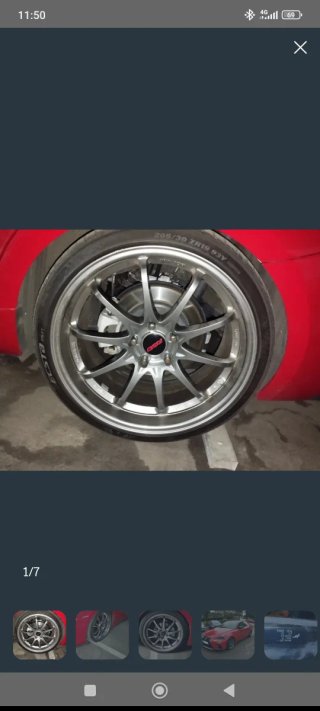Llantas Rays Volk Racing 19 pulgadas doble medida