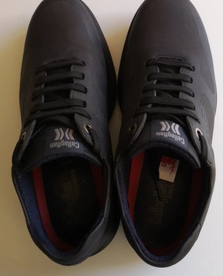 Zapatos Callaghan Negro/Gris