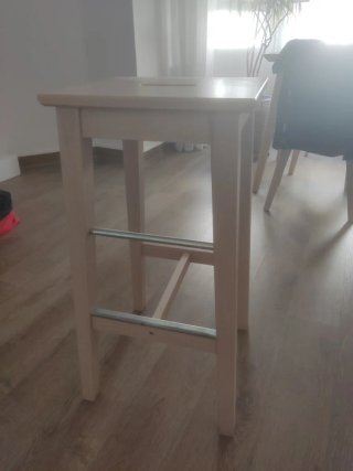 Taburete alto abedul Ikea 74 cm