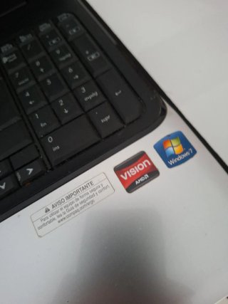 Portátil HP Negro   sin cargador