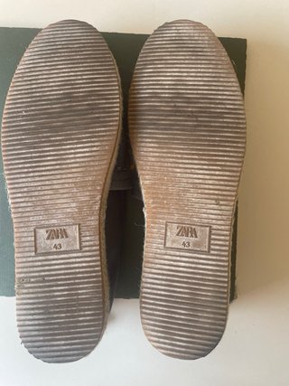 Zapatillas Zara Azul. Caballero