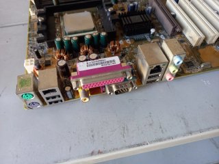Scheda Madre ASUS K8V-F con CPU AMD Athlon 64