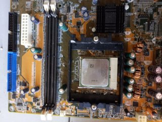 Scheda Madre ASUS K8V-F con CPU AMD Athlon 64