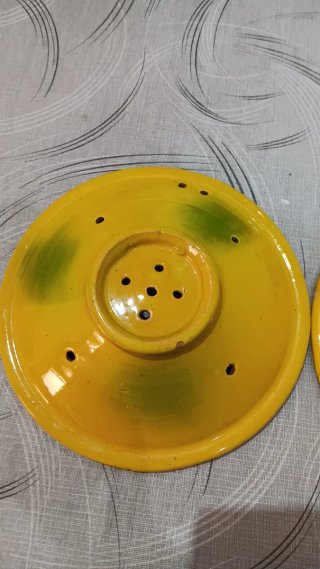 Platos escurridor cerámica antiguo