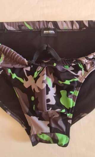 Bañador Slip Diesel Camuflaje