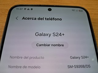 Samsung Galaxy S24+ 256GB Negro