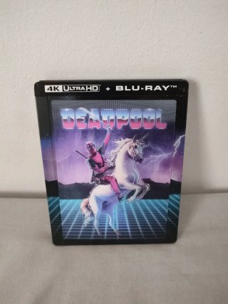 Steelbook lenticular Deadpool 4K UHD + Blu-ray