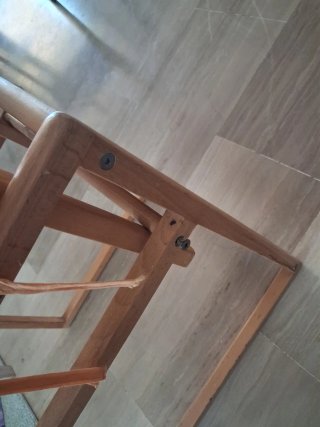 Silla/mesa comer madera 1-4 años