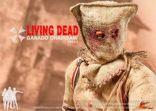 Figura Resident Evil 4 Ganado Chainsaw 1/6
