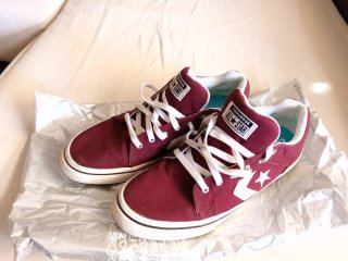 Converse All Star Rojas Talla 44,muy poco uso,caja