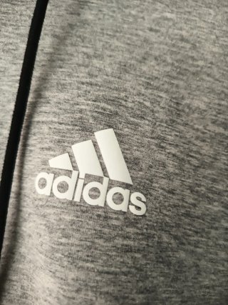 Lote Adidas Sudadera y Mallas Gris Talla S