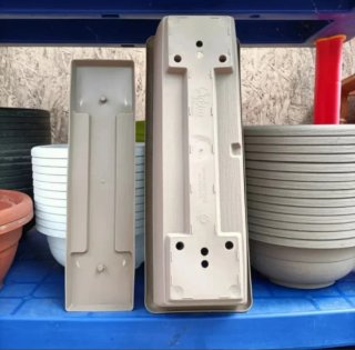 Vaso Balconette Fioriera con Sottovaso