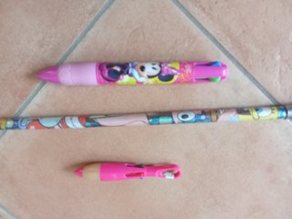 Penna Minnie e matita Spongebob