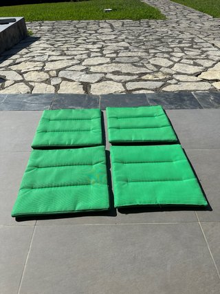 Cojines Exterior Silla Verde (4 uds)