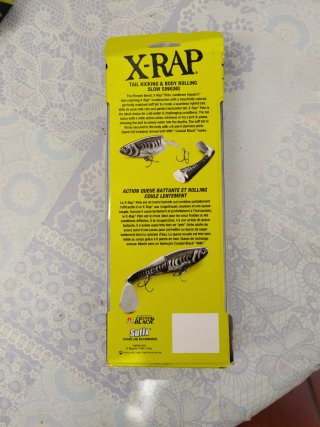 3x Señuelos Rapala X-Rap Peto Slow Sinking