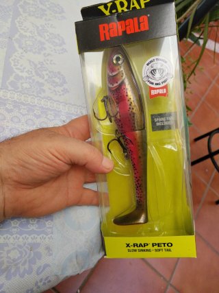 3x Señuelos Rapala X-Rap Peto Slow Sinking