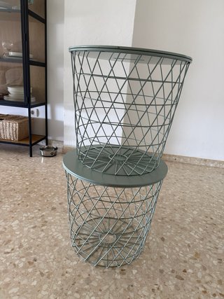 Mesita Auxiliar Kvistbro Ikea Metal