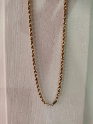 Cadena Oro 18k Salomónico 20.9gr 53cm