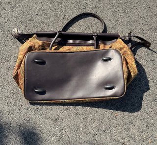 Bolsa de viaje con estampado paisley