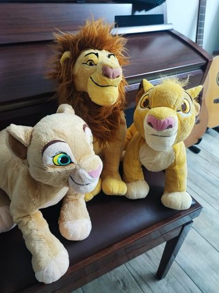 Peluche Re Leone e amici