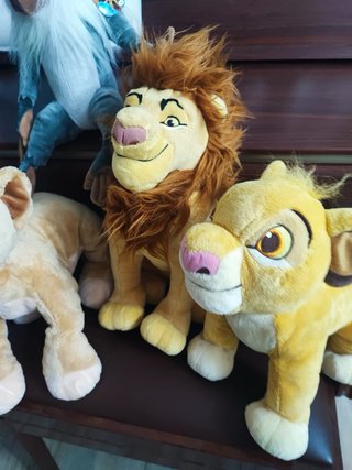 Peluche Re Leone e amici
