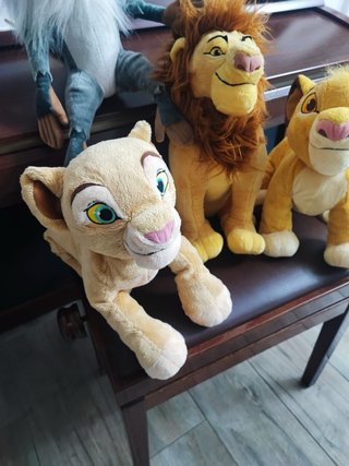 Peluche Re Leone e amici