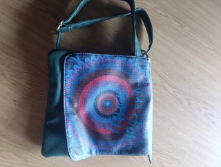Bolso bandolera estampado