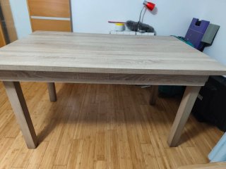 Mesa de comedor extensible madera