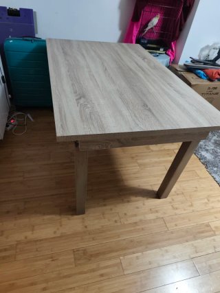 Mesa de comedor extensible madera
