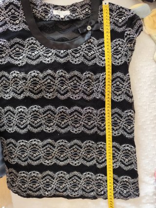 Camiseta  encaje manga larga Talla G