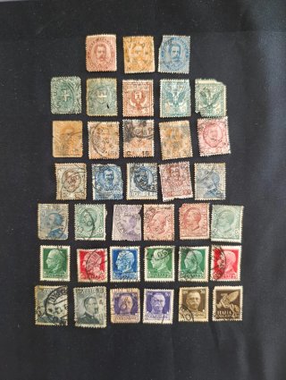 Lote sellos antiguos Italia