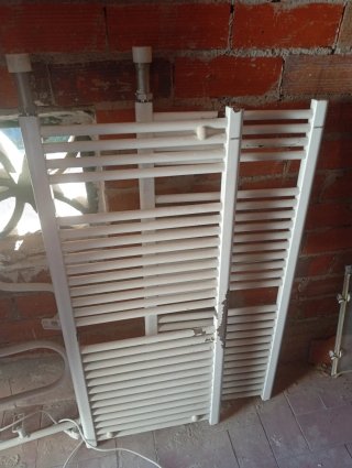 Lote 6 Radiadores Aluminio + 2 Toalleros