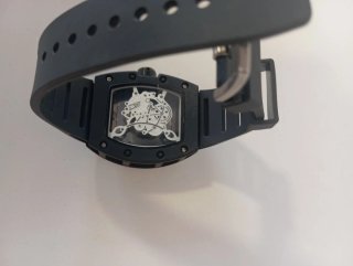 Reloj Negro Esqueleto