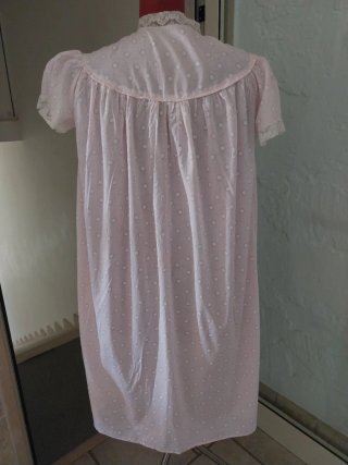 Camicia da notte e vestaglia fatta a mano