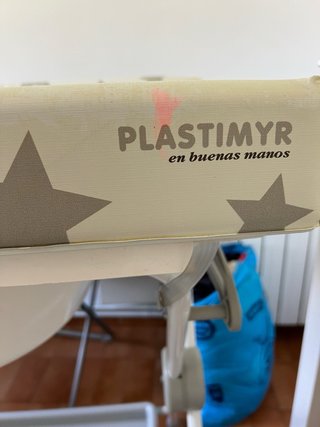 Bañera cambiador plegable bebé Plastimyr
