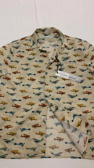 Camicia Daniele Alessandrini fantasia aerei tg M