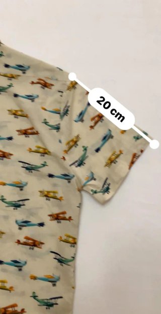 Camicia Daniele Alessandrini fantasia aerei tg M