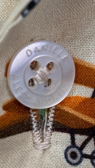 Camicia Daniele Alessandrini fantasia aerei tg M
