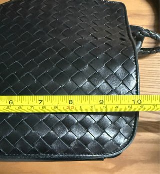 Borsa Bottega Veneta in pelle intrecciata nera