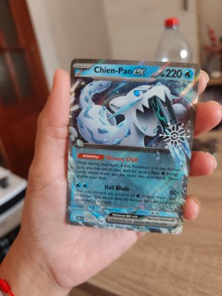 Carta Pokémon Chien-Pao EX 061/193