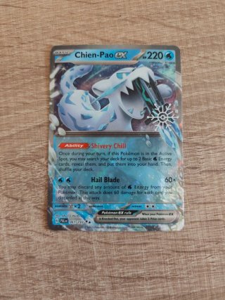 Carta Pokémon Chien-Pao EX 061/193