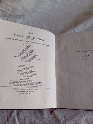 Armando Palacio Valdés. Vol. 1. Obras. Novelas y o