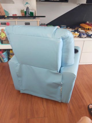 Sillón reclinable infantil azul