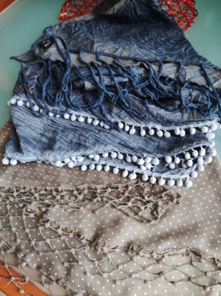 Set 3 foulard triangolari